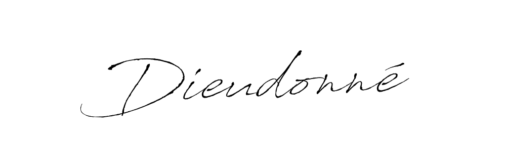 Use a signature maker to create a handwritten signature online. With this signature software, you can design (Antro_Vectra) your own signature for name Dieudonné. Dieudonné signature style 6 images and pictures png