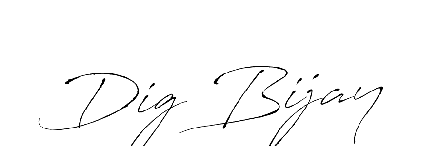 This is the best signature style for the Dig Bijay name. Also you like these signature font (Antro_Vectra). Mix name signature. Dig Bijay signature style 6 images and pictures png