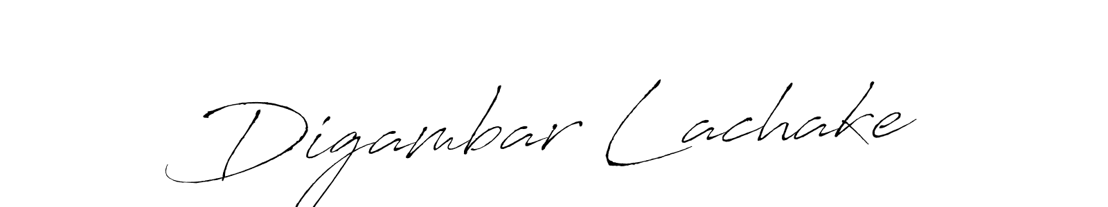 How to make Digambar Lachake signature? Antro_Vectra is a professional autograph style. Create handwritten signature for Digambar Lachake name. Digambar Lachake signature style 6 images and pictures png