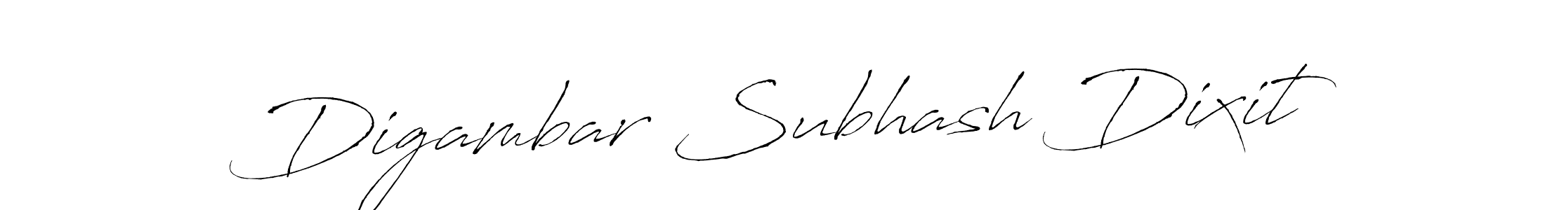 Use a signature maker to create a handwritten signature online. With this signature software, you can design (Antro_Vectra) your own signature for name Digambar Subhash Dixit. Digambar Subhash Dixit signature style 6 images and pictures png