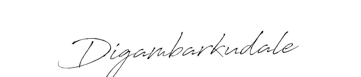 How to make Digambarkudale name signature. Use Antro_Vectra style for creating short signs online. This is the latest handwritten sign. Digambarkudale signature style 6 images and pictures png
