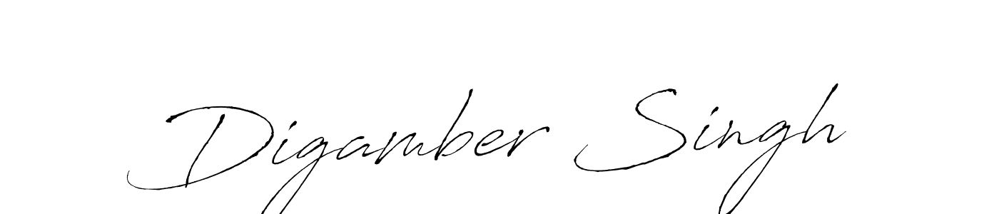 The best way (Antro_Vectra) to make a short signature is to pick only two or three words in your name. The name Digamber Singh include a total of six letters. For converting this name. Digamber Singh signature style 6 images and pictures png