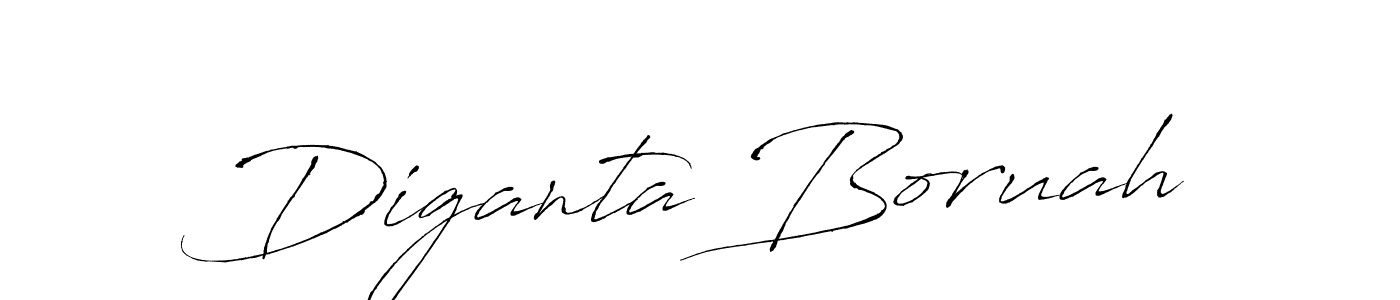 You should practise on your own different ways (Antro_Vectra) to write your name (Diganta Boruah) in signature. don't let someone else do it for you. Diganta Boruah signature style 6 images and pictures png