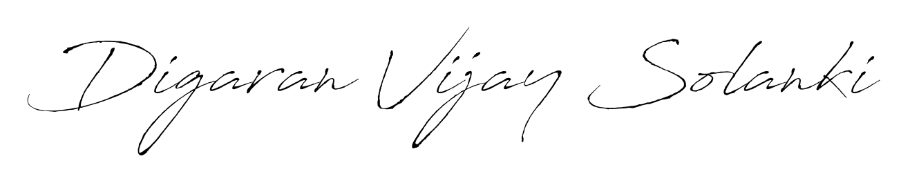 It looks like you need a new signature style for name Digaran Vijay Solanki. Design unique handwritten (Antro_Vectra) signature with our free signature maker in just a few clicks. Digaran Vijay Solanki signature style 6 images and pictures png