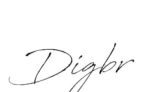 How to make Digbr name signature. Use Antro_Vectra style for creating short signs online. This is the latest handwritten sign. Digbr signature style 6 images and pictures png