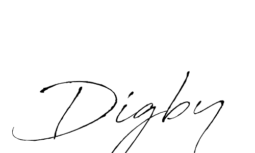 How to make Digby name signature. Use Antro_Vectra style for creating short signs online. This is the latest handwritten sign. Digby signature style 6 images and pictures png