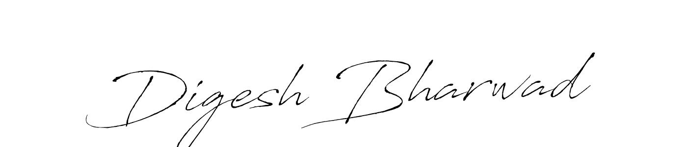 Antro_Vectra is a professional signature style that is perfect for those who want to add a touch of class to their signature. It is also a great choice for those who want to make their signature more unique. Get Digesh Bharwad name to fancy signature for free. Digesh Bharwad signature style 6 images and pictures png