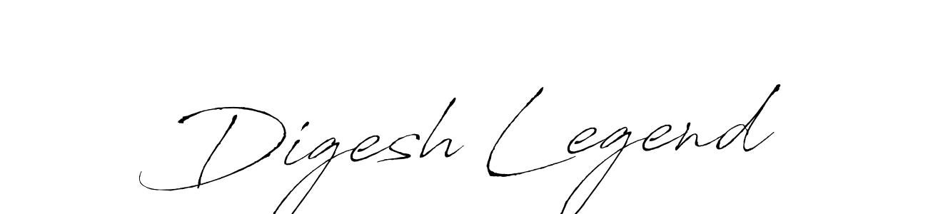 How to make Digesh Legend name signature. Use Antro_Vectra style for creating short signs online. This is the latest handwritten sign. Digesh Legend signature style 6 images and pictures png