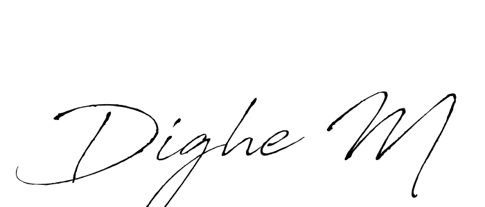 See photos of Dighe M official signature by Spectra . Check more albums & portfolios. Read reviews & check more about Antro_Vectra font. Dighe M signature style 6 images and pictures png