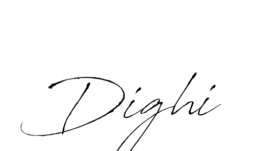 Antro_Vectra is a professional signature style that is perfect for those who want to add a touch of class to their signature. It is also a great choice for those who want to make their signature more unique. Get Dighi name to fancy signature for free. Dighi signature style 6 images and pictures png