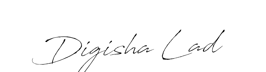 How to make Digisha Lad signature? Antro_Vectra is a professional autograph style. Create handwritten signature for Digisha Lad name. Digisha Lad signature style 6 images and pictures png