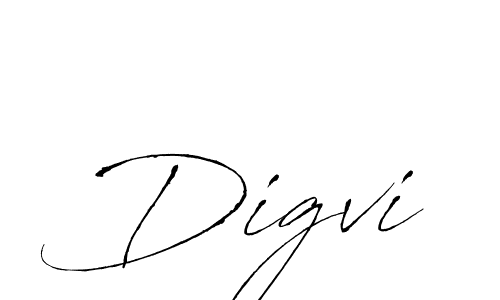 Design your own signature with our free online signature maker. With this signature software, you can create a handwritten (Antro_Vectra) signature for name Digvi. Digvi signature style 6 images and pictures png