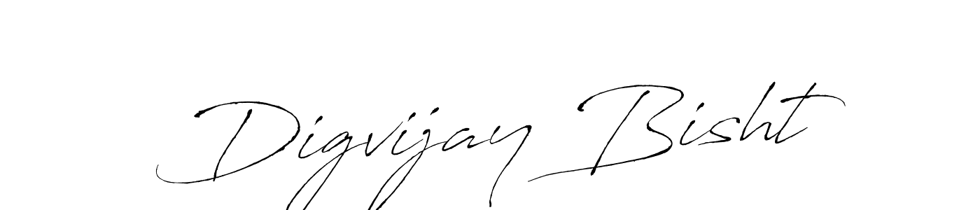 Also we have Digvijay Bisht name is the best signature style. Create professional handwritten signature collection using Antro_Vectra autograph style. Digvijay Bisht signature style 6 images and pictures png
