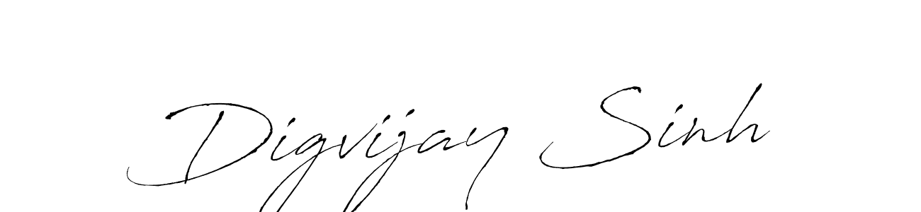 Use a signature maker to create a handwritten signature online. With this signature software, you can design (Antro_Vectra) your own signature for name Digvijay Sinh. Digvijay Sinh signature style 6 images and pictures png
