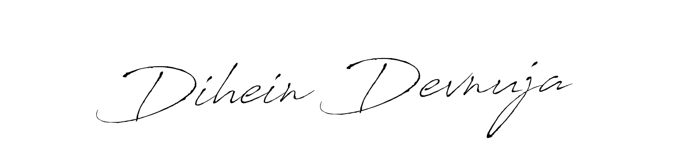 Similarly Antro_Vectra is the best handwritten signature design. Signature creator online .You can use it as an online autograph creator for name Dihein Devnuja. Dihein Devnuja signature style 6 images and pictures png