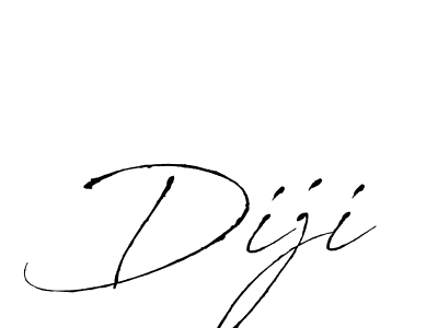 The best way (Antro_Vectra) to make a short signature is to pick only two or three words in your name. The name Diji include a total of six letters. For converting this name. Diji signature style 6 images and pictures png