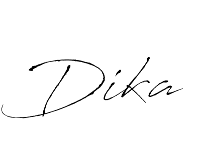 You should practise on your own different ways (Antro_Vectra) to write your name (Dika) in signature. don't let someone else do it for you. Dika signature style 6 images and pictures png