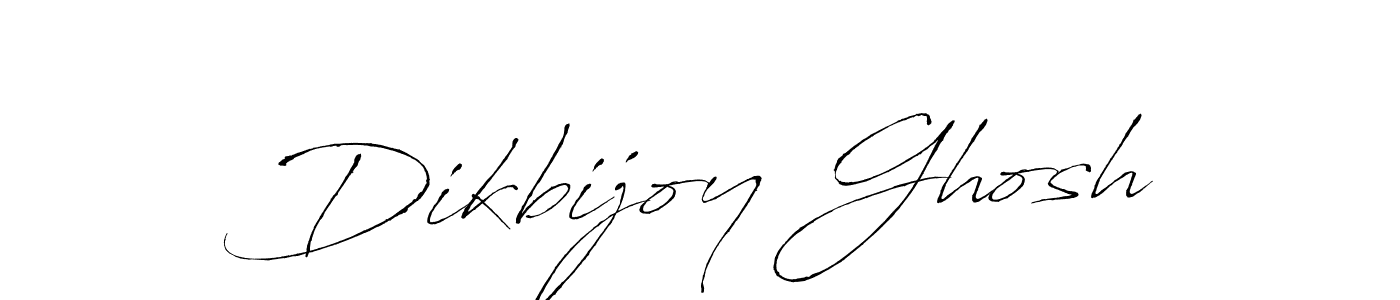 Use a signature maker to create a handwritten signature online. With this signature software, you can design (Antro_Vectra) your own signature for name Dikbijoy Ghosh. Dikbijoy Ghosh signature style 6 images and pictures png