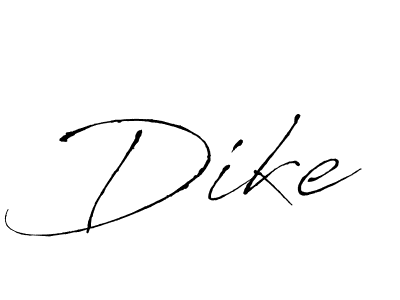 You should practise on your own different ways (Antro_Vectra) to write your name (Dike) in signature. don't let someone else do it for you. Dike signature style 6 images and pictures png