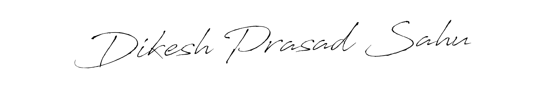 Make a beautiful signature design for name Dikesh Prasad Sahu. Use this online signature maker to create a handwritten signature for free. Dikesh Prasad Sahu signature style 6 images and pictures png