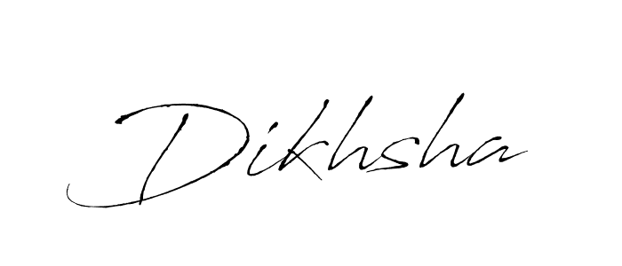 How to make Dikhsha name signature. Use Antro_Vectra style for creating short signs online. This is the latest handwritten sign. Dikhsha signature style 6 images and pictures png