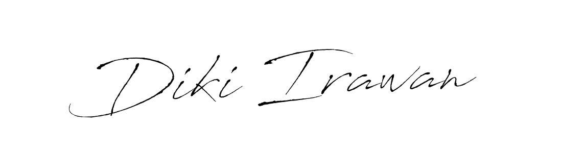 Similarly Antro_Vectra is the best handwritten signature design. Signature creator online .You can use it as an online autograph creator for name Diki Irawan. Diki Irawan signature style 6 images and pictures png