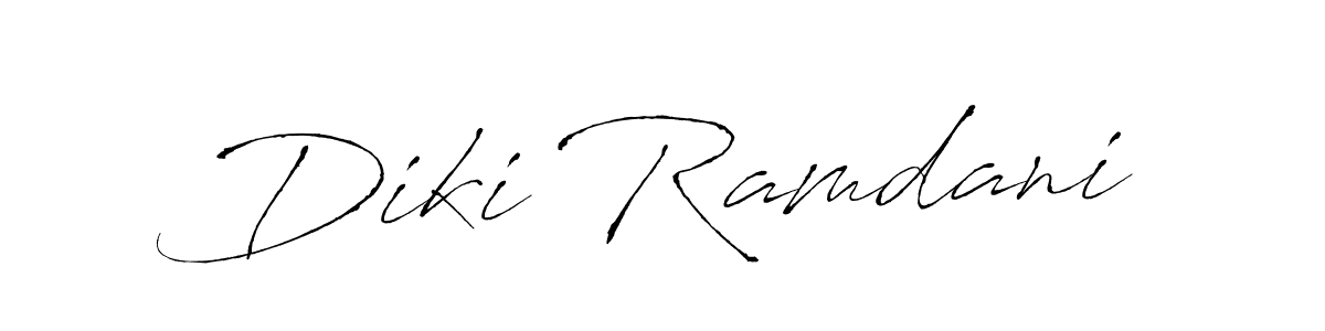 Also You can easily find your signature by using the search form. We will create Diki Ramdani name handwritten signature images for you free of cost using Antro_Vectra sign style. Diki Ramdani signature style 6 images and pictures png