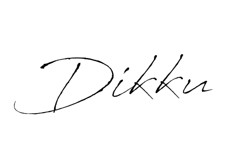 How to make Dikku name signature. Use Antro_Vectra style for creating short signs online. This is the latest handwritten sign. Dikku signature style 6 images and pictures png
