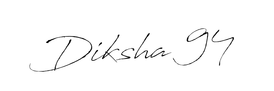 Also we have Diksha 94 name is the best signature style. Create professional handwritten signature collection using Antro_Vectra autograph style. Diksha 94 signature style 6 images and pictures png