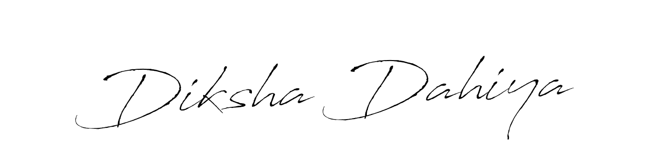 The best way (Antro_Vectra) to make a short signature is to pick only two or three words in your name. The name Diksha Dahiya include a total of six letters. For converting this name. Diksha Dahiya signature style 6 images and pictures png