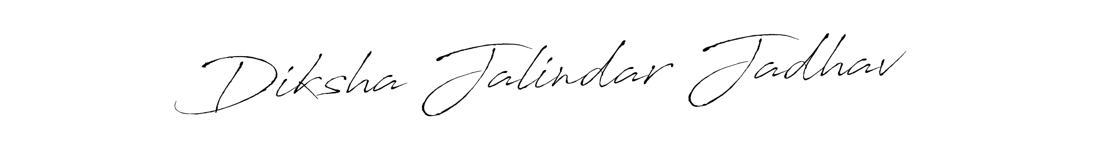 You should practise on your own different ways (Antro_Vectra) to write your name (Diksha Jalindar Jadhav) in signature. don't let someone else do it for you. Diksha Jalindar Jadhav signature style 6 images and pictures png