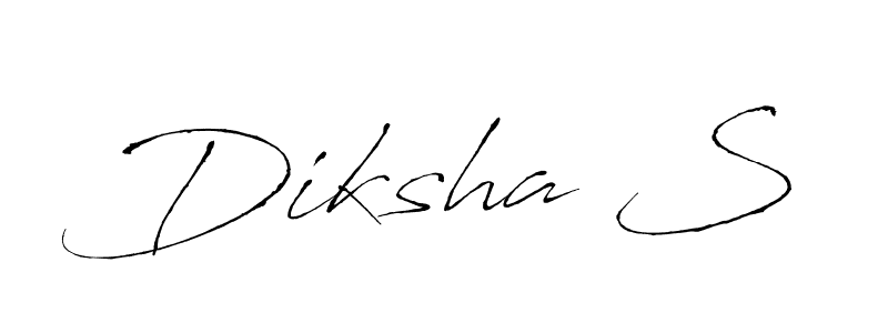 if you are searching for the best signature style for your name Diksha S. so please give up your signature search. here we have designed multiple signature styles  using Antro_Vectra. Diksha S signature style 6 images and pictures png