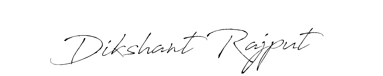 You should practise on your own different ways (Antro_Vectra) to write your name (Dikshant Rajput) in signature. don't let someone else do it for you. Dikshant Rajput signature style 6 images and pictures png