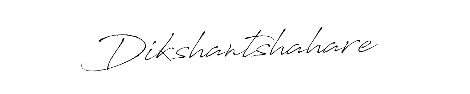 Antro_Vectra is a professional signature style that is perfect for those who want to add a touch of class to their signature. It is also a great choice for those who want to make their signature more unique. Get Dikshantshahare name to fancy signature for free. Dikshantshahare signature style 6 images and pictures png