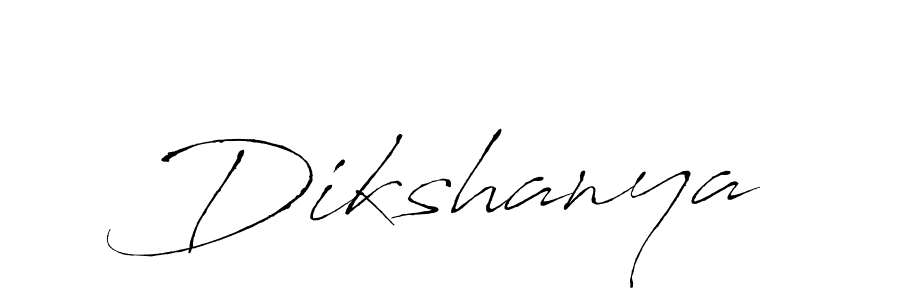 Dikshanya stylish signature style. Best Handwritten Sign (Antro_Vectra) for my name. Handwritten Signature Collection Ideas for my name Dikshanya. Dikshanya signature style 6 images and pictures png