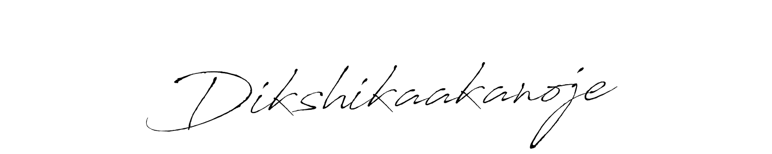 Make a short Dikshikaakanoje signature style. Manage your documents anywhere anytime using Antro_Vectra. Create and add eSignatures, submit forms, share and send files easily. Dikshikaakanoje signature style 6 images and pictures png