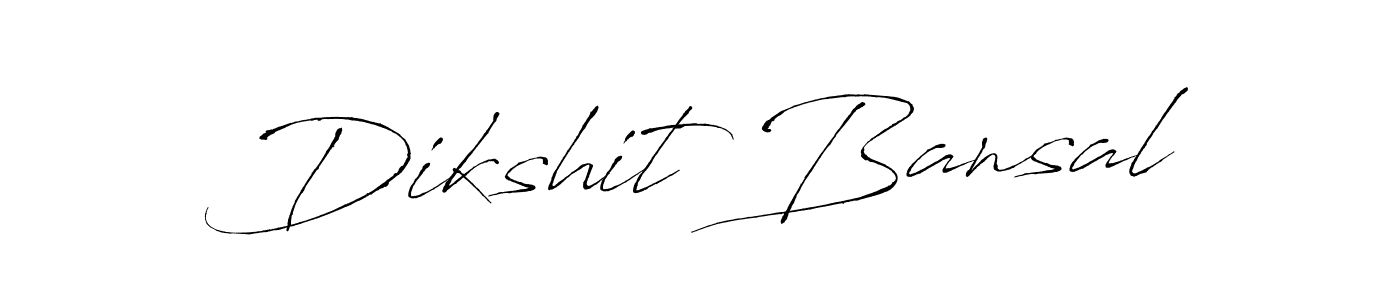 Make a beautiful signature design for name Dikshit Bansal. Use this online signature maker to create a handwritten signature for free. Dikshit Bansal signature style 6 images and pictures png