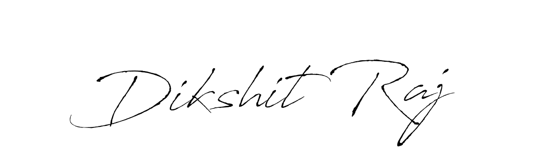 The best way (Antro_Vectra) to make a short signature is to pick only two or three words in your name. The name Dikshit Raj include a total of six letters. For converting this name. Dikshit Raj signature style 6 images and pictures png