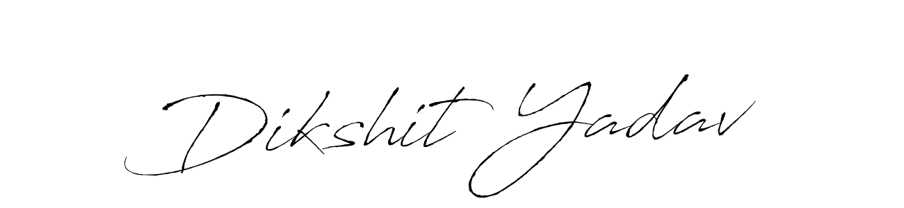 Once you've used our free online signature maker to create your best signature Antro_Vectra style, it's time to enjoy all of the benefits that Dikshit Yadav name signing documents. Dikshit Yadav signature style 6 images and pictures png