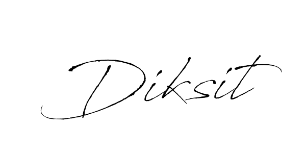 Design your own signature with our free online signature maker. With this signature software, you can create a handwritten (Antro_Vectra) signature for name Diksit. Diksit signature style 6 images and pictures png