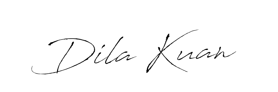 Use a signature maker to create a handwritten signature online. With this signature software, you can design (Antro_Vectra) your own signature for name Dila Kuan. Dila Kuan signature style 6 images and pictures png