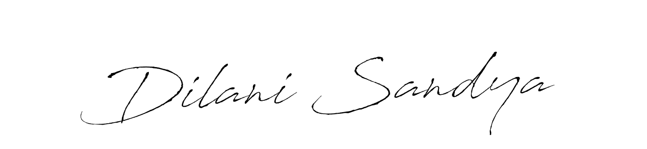 The best way (Antro_Vectra) to make a short signature is to pick only two or three words in your name. The name Dilani Sandya include a total of six letters. For converting this name. Dilani Sandya signature style 6 images and pictures png
