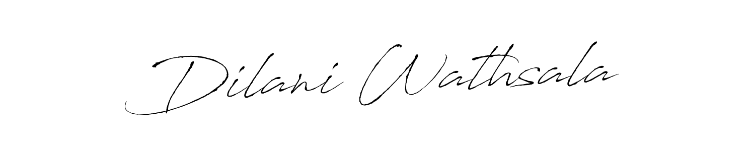 Make a beautiful signature design for name Dilani Wathsala. With this signature (Antro_Vectra) style, you can create a handwritten signature for free. Dilani Wathsala signature style 6 images and pictures png