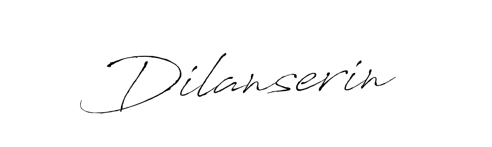 Create a beautiful signature design for name Dilanserin. With this signature (Antro_Vectra) fonts, you can make a handwritten signature for free. Dilanserin signature style 6 images and pictures png