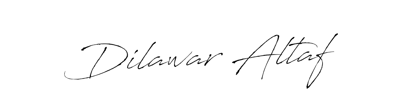 How to make Dilawar Altaf name signature. Use Antro_Vectra style for creating short signs online. This is the latest handwritten sign. Dilawar Altaf signature style 6 images and pictures png