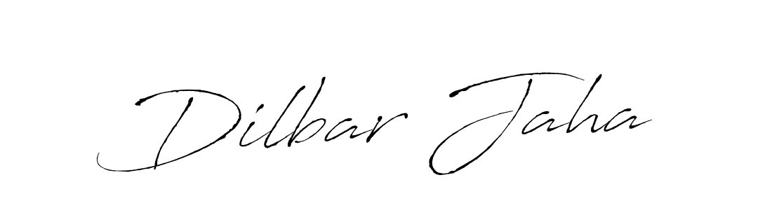 How to make Dilbar Jaha signature? Antro_Vectra is a professional autograph style. Create handwritten signature for Dilbar Jaha name. Dilbar Jaha signature style 6 images and pictures png