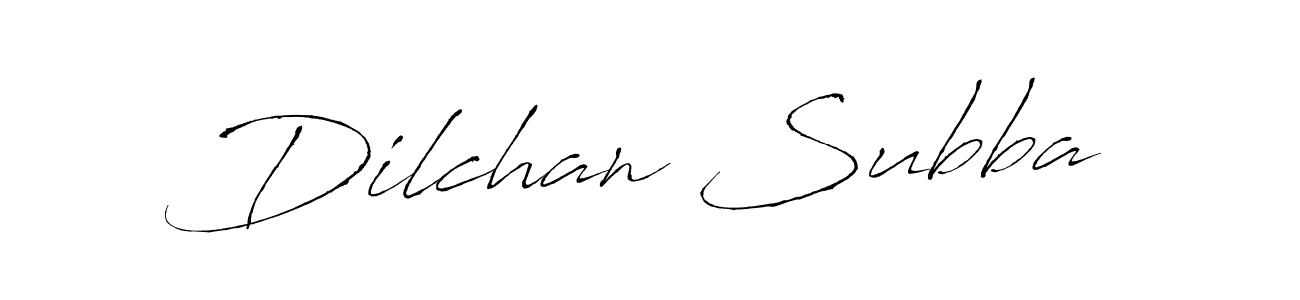 Also You can easily find your signature by using the search form. We will create Dilchan Subba name handwritten signature images for you free of cost using Antro_Vectra sign style. Dilchan Subba signature style 6 images and pictures png