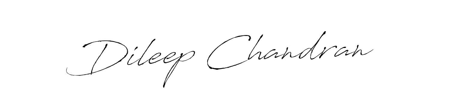 Also we have Dileep Chandran name is the best signature style. Create professional handwritten signature collection using Antro_Vectra autograph style. Dileep Chandran signature style 6 images and pictures png