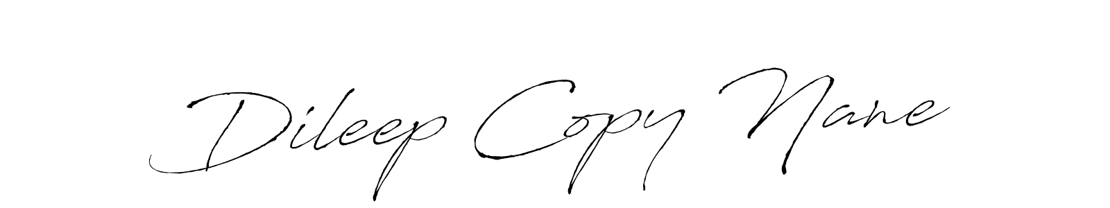 if you are searching for the best signature style for your name Dileep Copy Nane. so please give up your signature search. here we have designed multiple signature styles  using Antro_Vectra. Dileep Copy Nane signature style 6 images and pictures png