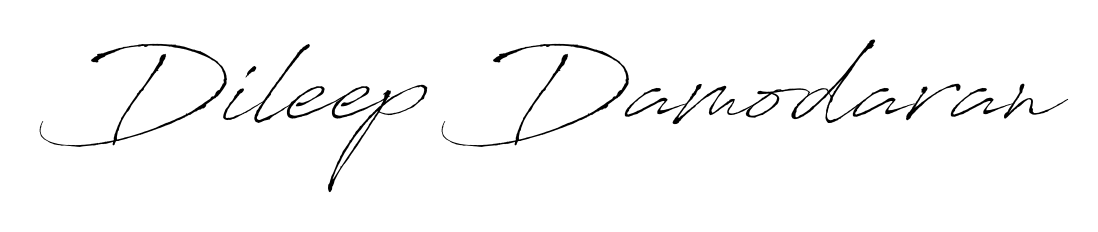 Style your name Dileep Damodaran with confidence using Antro_Vectra signature design. Simple, elegant, and ready for immediate document use. Dileep Damodaran signature style 6 images and pictures png